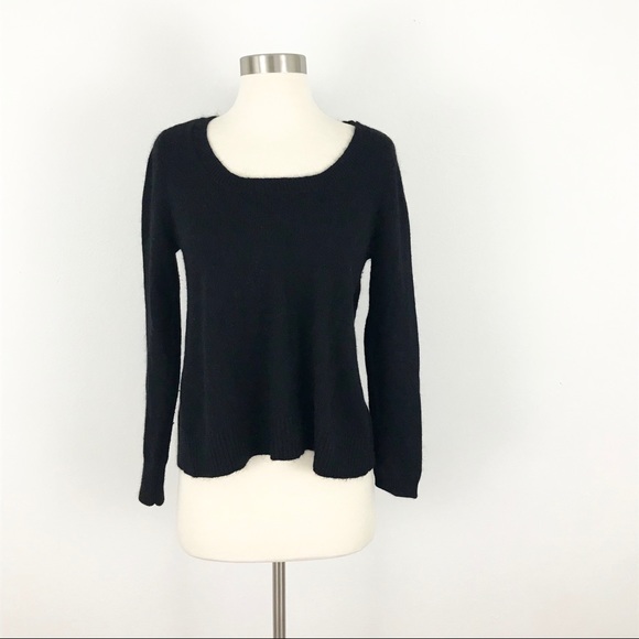 Victorias Secret Rabbit Hair Sweater Black Small - Picture 5 of 6